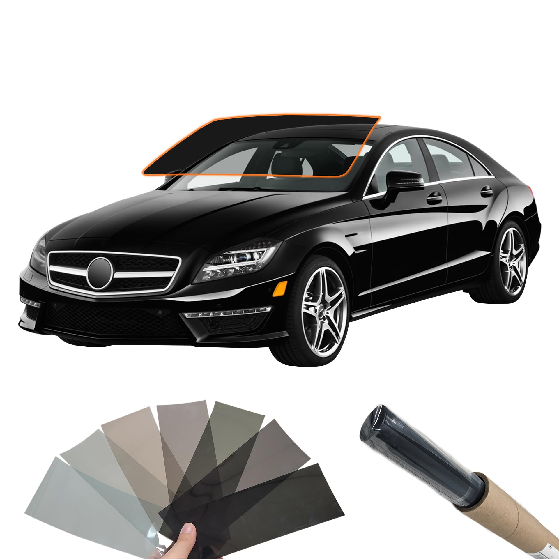 Amazon.com: MotoShield Pro Auto Window Tinting Kit Customize Shade